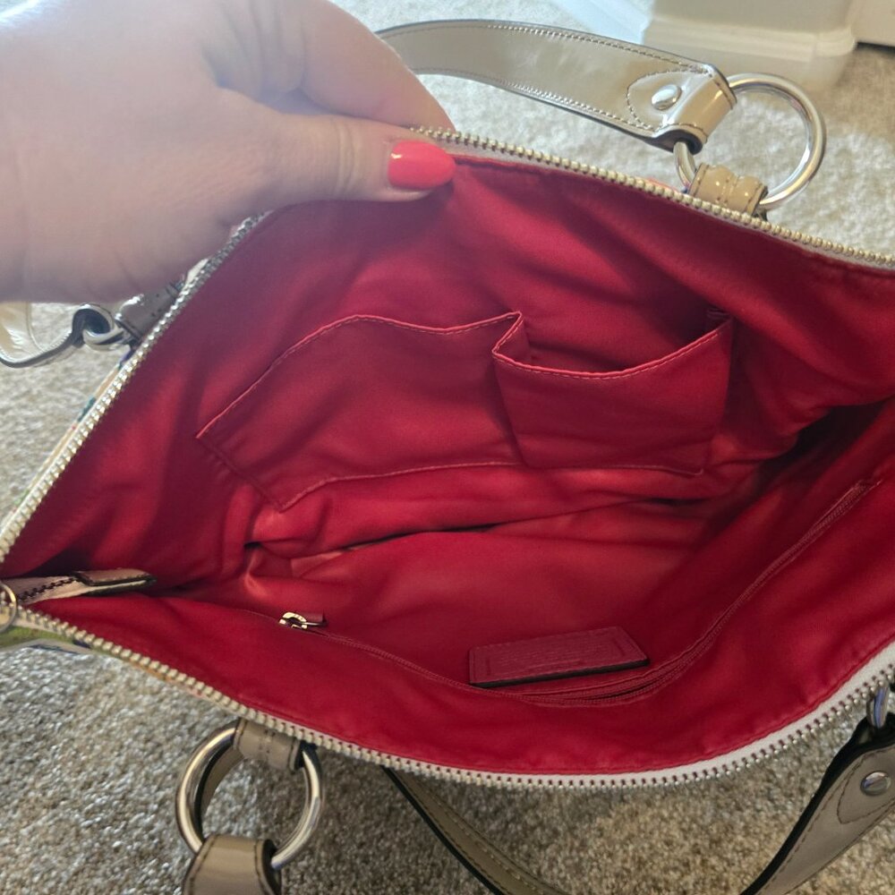 Multi Color Authentic Coach Bag - image 3